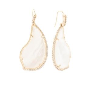 Kendra Scott Mother of Pearl Tinley Drop Earrings